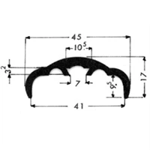 Custom handrail extrusions