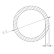 Aluminum round, square and rectangular tubing