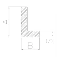 image-Aluminum corner extrusion with uneven sides