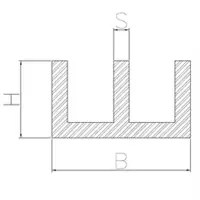 image-aluminum double duct profiles