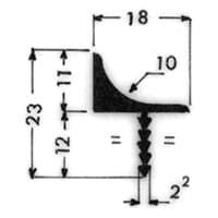 structural aluminum handle profiles